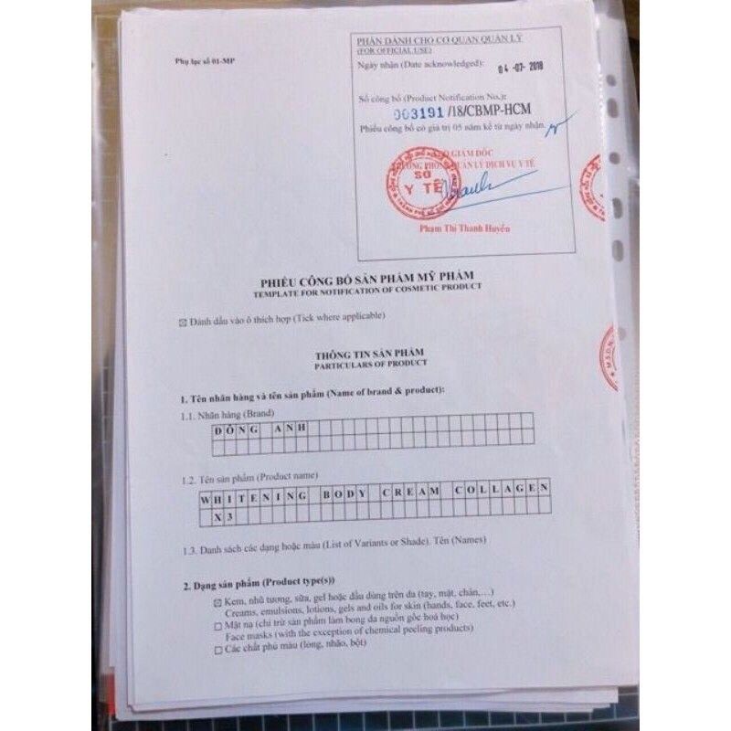 Kem Body luxurry collagen x3