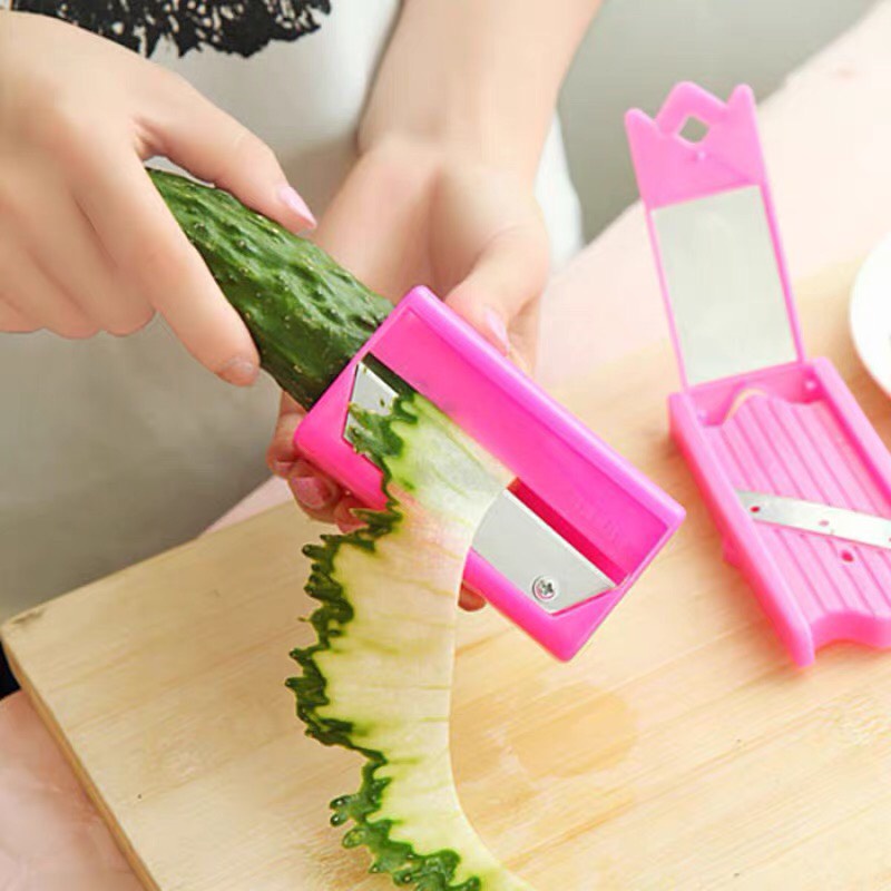 Dụng cụ bào mỏng dưa leo rau củ quả đắp mặt. kết hợp chức năng gọt và bào