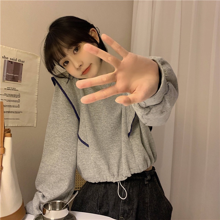 Áo thun tay dài cổ tròn thời trang sành điệu cho nữ | BigBuy360 - bigbuy360.vn