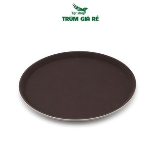 Khay phục vụ tròn chống trơn trược tại Đà nẵng, khay bưng đồ thức uống cho quán cafe, trà sữa. 28cm, 35cm,40cm