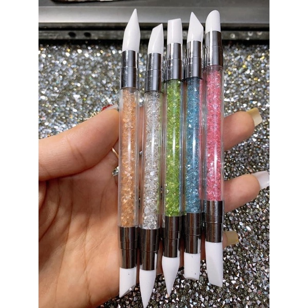 Bút trà foil -nặn hoa- miết stick