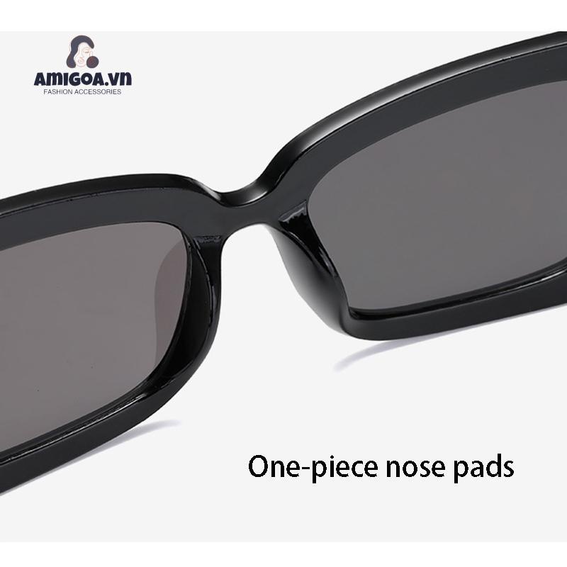 Kính Mát Vuông Nhỏ Thời Trang Dành Cho Nam Nữ