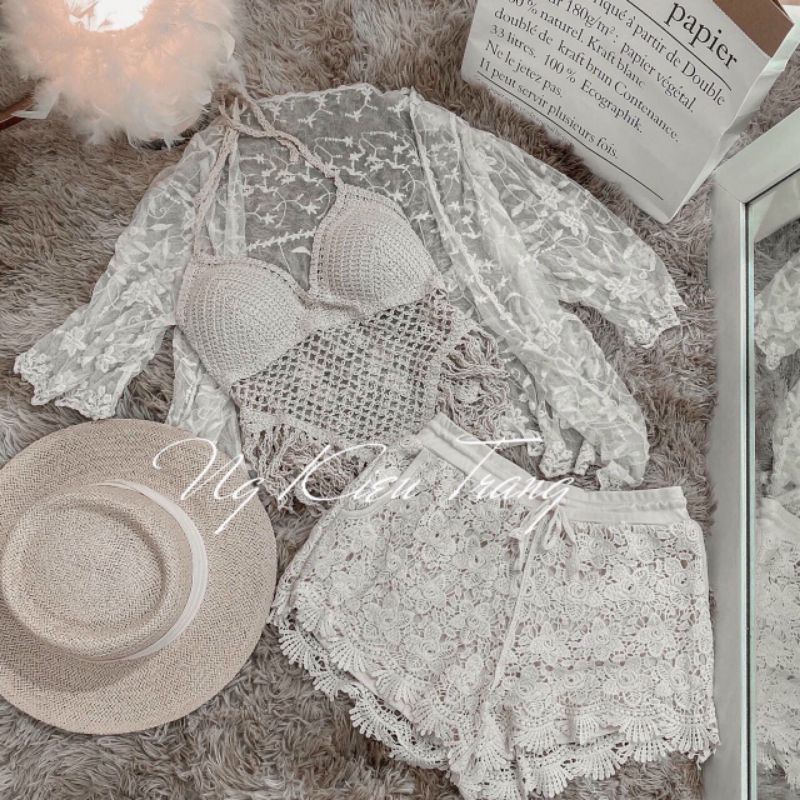 Sét ren 3 món đi biển hàng QCL1