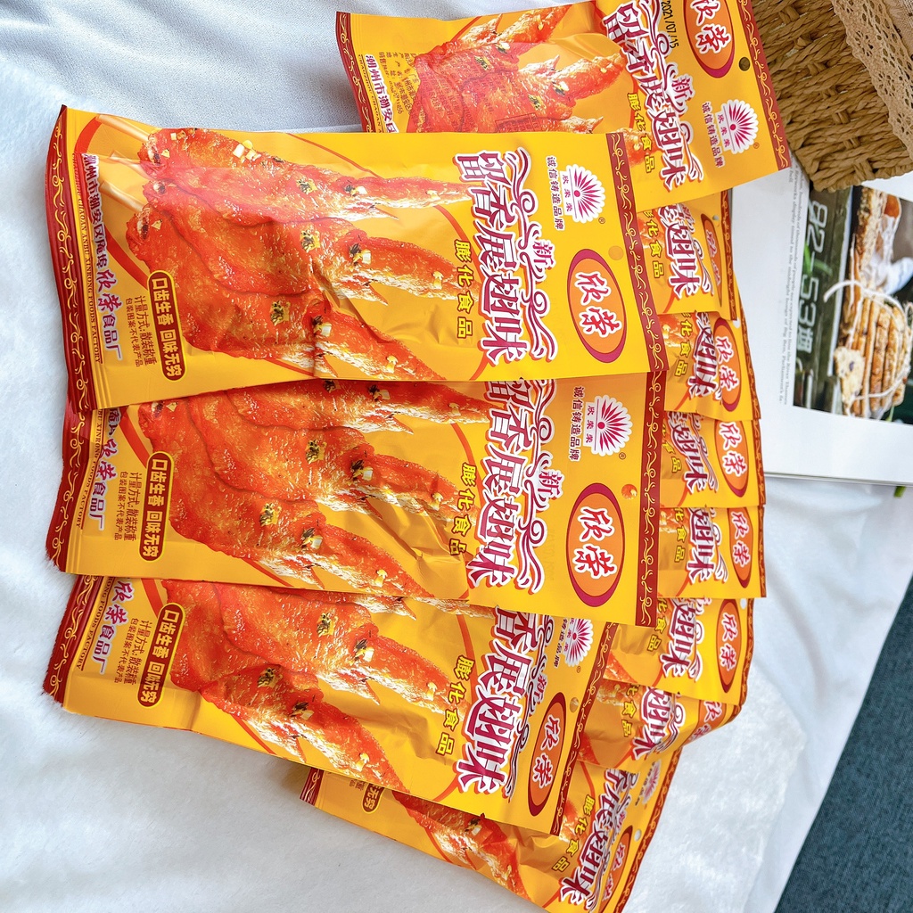 Combo Bim bim cánh gà chiên giòn, bim bim cánh ăn vặt 26g Tường An Store