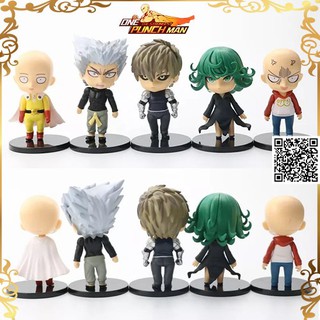 1282 Mô hình Chibi One Punch Man nhiều hình Saitama Genos Tornado of Terror Garou