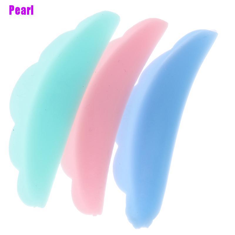 (Hàng Mới Về) Set 10 Miếng Silicone Hỗ Trợ Uốn Cong Lông Mi Dễ Thương