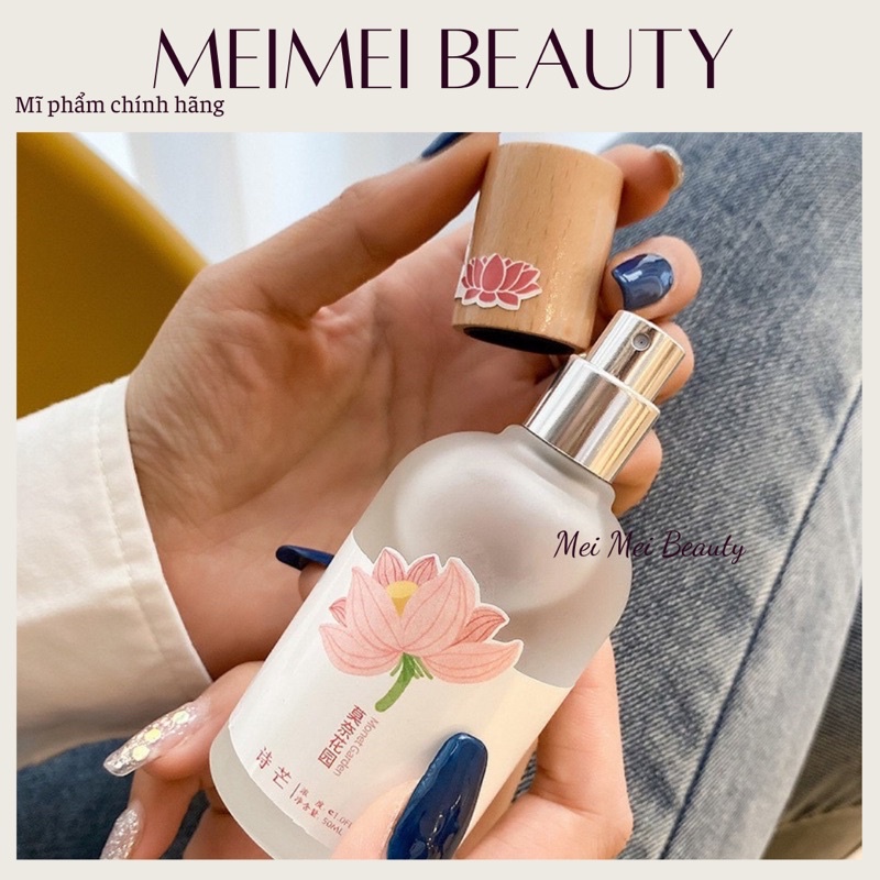 Nước Hoa Body Mist Shimang Trà Thơ Mẫu Mới Nắp Gỗ Thân Thủy Tinh Vỏ Mờ Sang Trọng Nh8 Xịt Thơm Body Mist