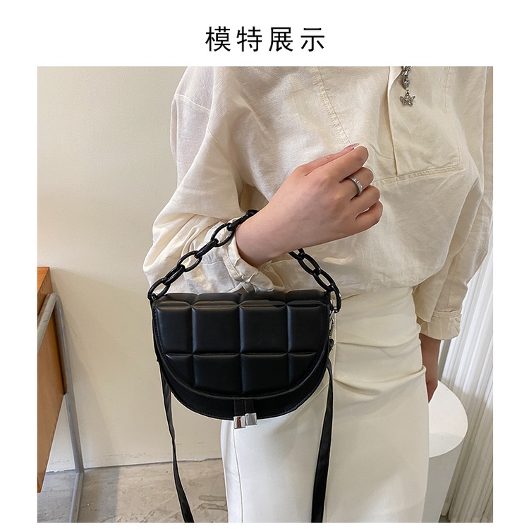 Túi Đeo JASMIN NOIR Chéo Họa Tiết Ca Rô Thời Trang Thanh Lịch Dành Cho Nữ