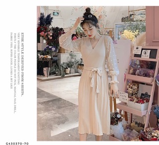 Váy Len Cho Con Ti Thương Hiệu Gao Gao Chất Lượng Cao Cấp Thoải Mái