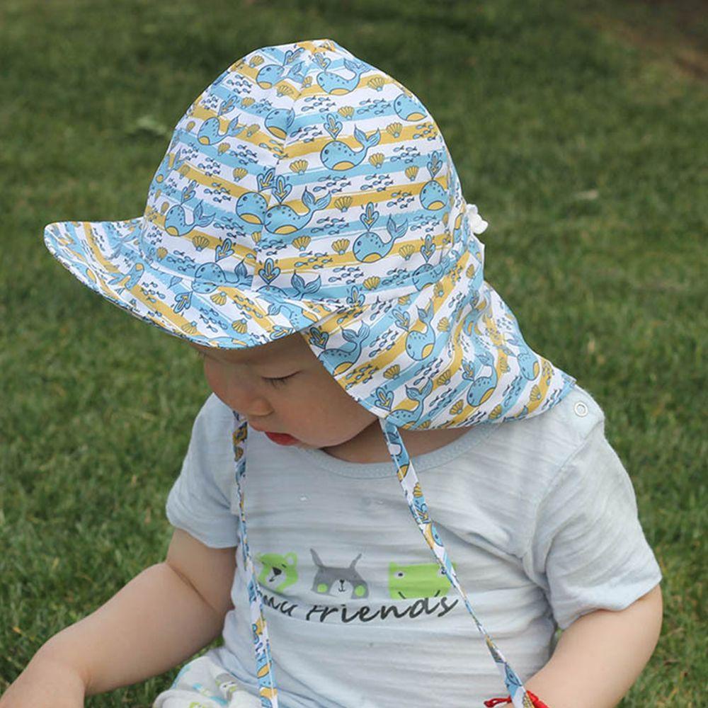 Mũ Tai Bèo Vải Cotton Hình Cua / Ếch Thời Trang Mùa Hè Cho Bé