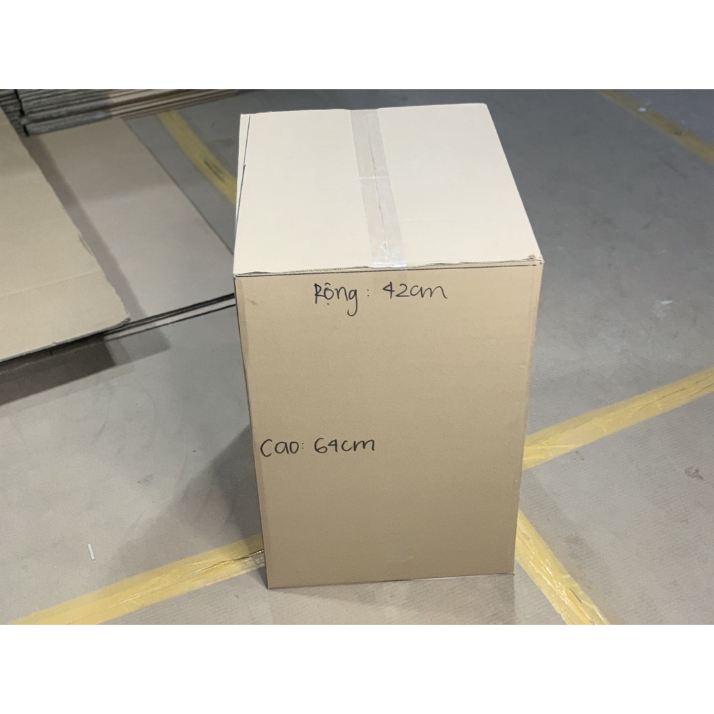 Hộp carton đóng 50x42x64 hàng HUPUNACARTON thùng giấy gói hàng tiện lợi