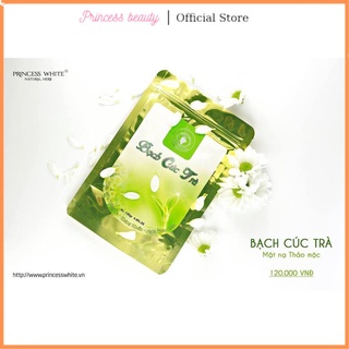 Bạch cúc trà mặt nạ thảo mộc - princess white