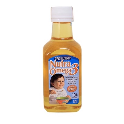 Dầu cá ăn dặm Nutra Omega 3 (HiPP) nhập khẩu Chi Lê 240ml - Bổ sung DHA & EPA cho trẻ từ 7 tháng tuổi