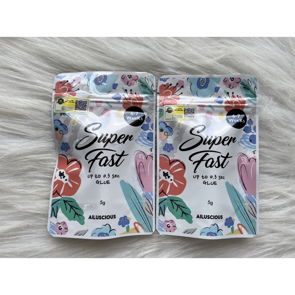 keo nối mi supper fast_keo nối mi hàn quốc chính hãng_dụng cụ nối mi