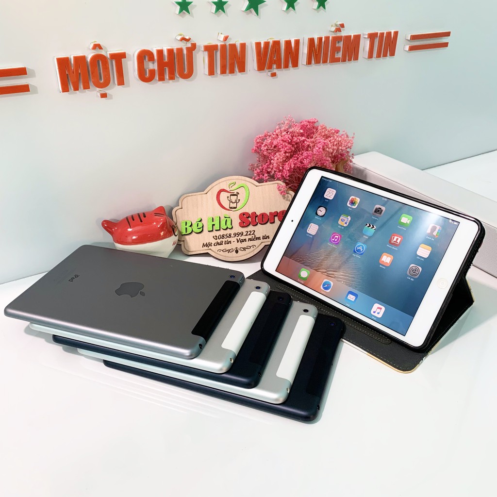 Máy Tính Bảng iPad Mini - 16Gb (Wifi+4G) Quốc tế - Zin Đẹp 99% | BigBuy360 - bigbuy360.vn