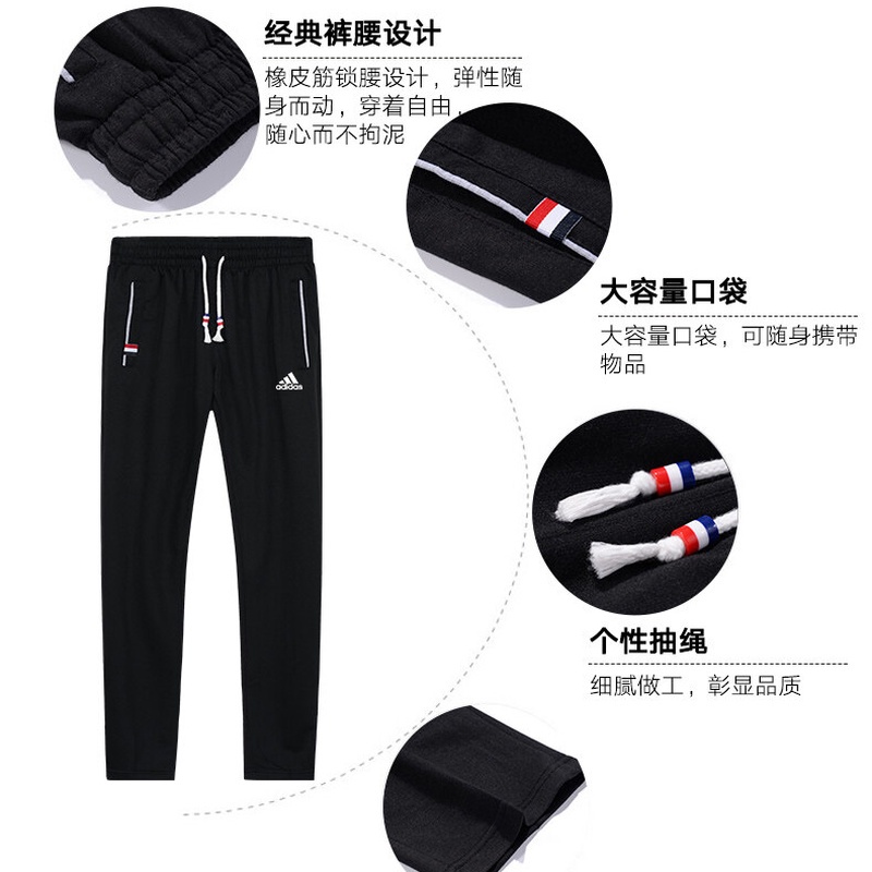 Quần chạy bộ adidas Seluar Slek Lelaki Chất Liệu COTTON Dành Cho Nam Giới (oversize) plus size M-6XL