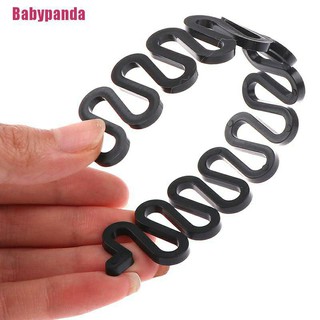 Sỉ 12 vỉ Dụng cụ thắt bím tóc nhựa màu đen