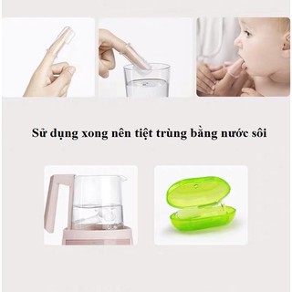 Bàn chải rơ lưỡi silicon cho bé