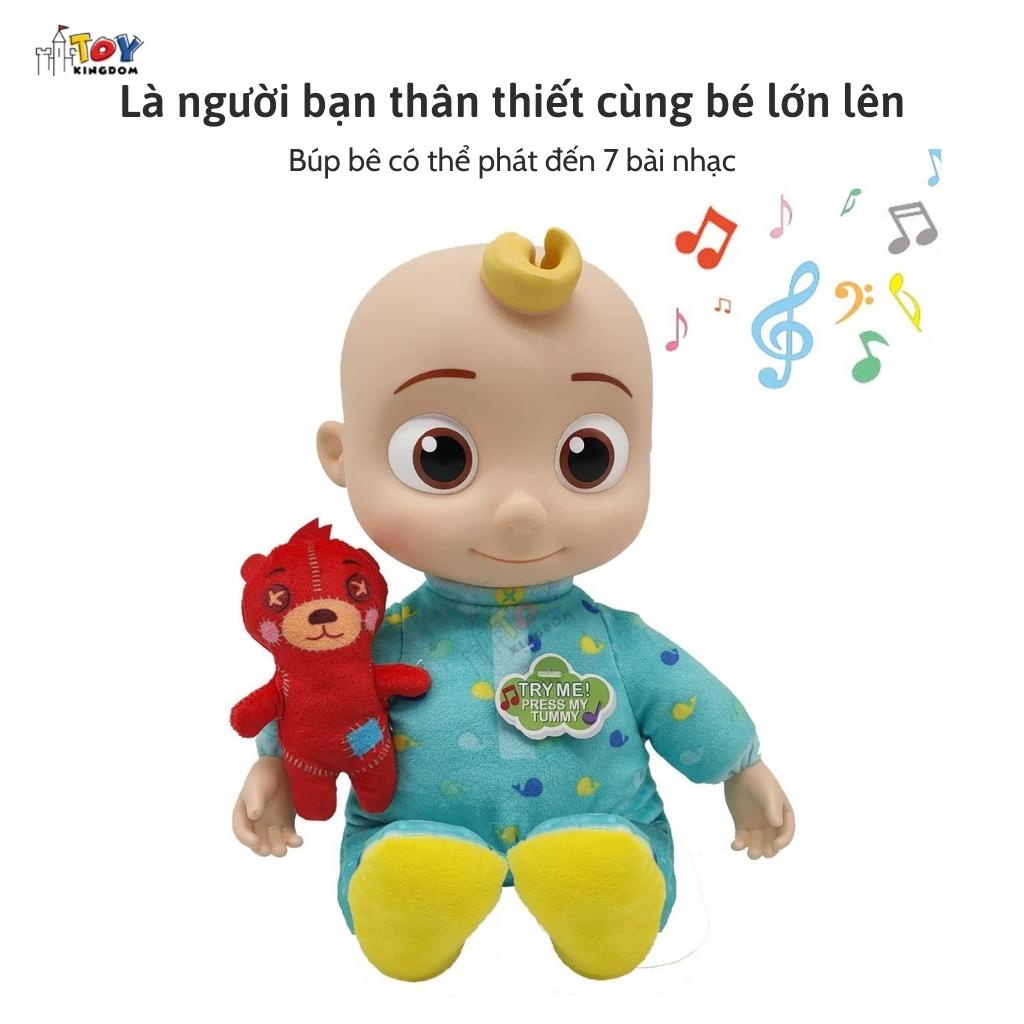 Đồ Chơi Búp Bê JoJo Cocomelon Nhồi Bông Phát Nhạc 9 Bài Hát Vui Nhộn Dành Cho Bé Toykingdom