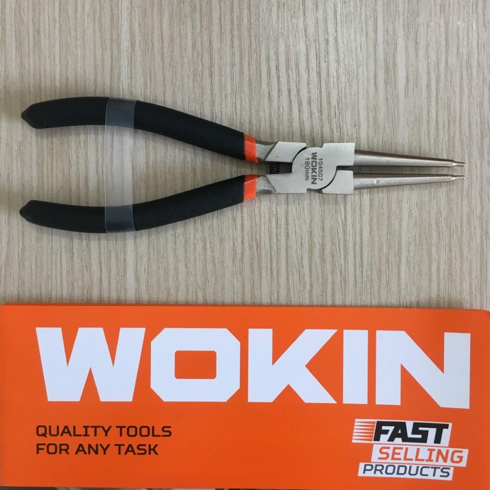 Kìm mở phe 180mm trong và ngoài  WOKIN 104507 WOKIN 104607 WOKIN 104707 WOKIN 104807 - Hàng chính hãng
