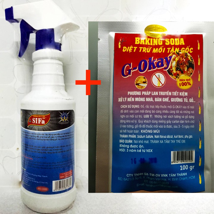Combo Thuốc Diệt Mối