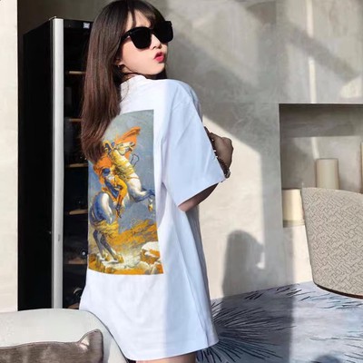 Fear of god complex Essentials Fog High Street Fashion Napoleon Printed Loose Short Sleeve T-Shirt