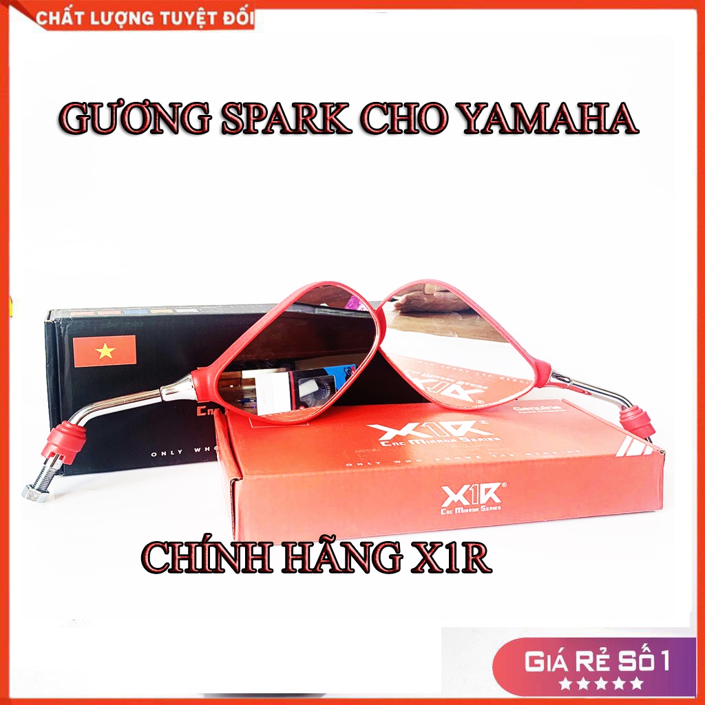 (Giá 1 Cặp) Kính chiếu hậu yamaha X1R spack xe sirius-exciter135-150 ( Ảnh Chụp Thật)