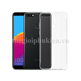 Ốp lưng silicon dẻo trong suốt Huawei Y7 Prime 2017, Y7 Pro 2018, Honor 7C, Y7 Pro 2019
