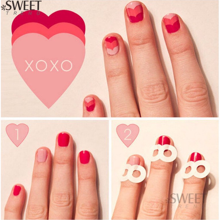 Miếng dán trang trí móng tay nghệ thuật 3D