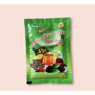 Bột rau câu giòn Agar Agar gói lẻ