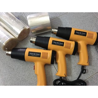combo 5kg màng co nhiệt đủ size + 1 máy khò nhiệt airgun khách chọn