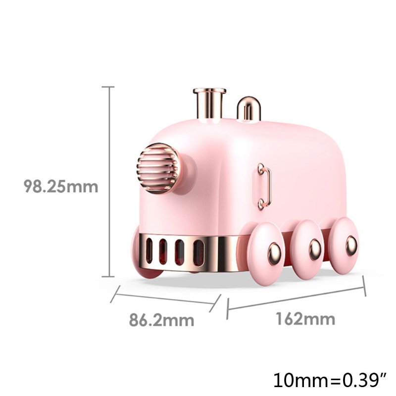 Máy Phun Sương Tạo Ẩm Mini Có Đèn LED Hình Hoạt Hình