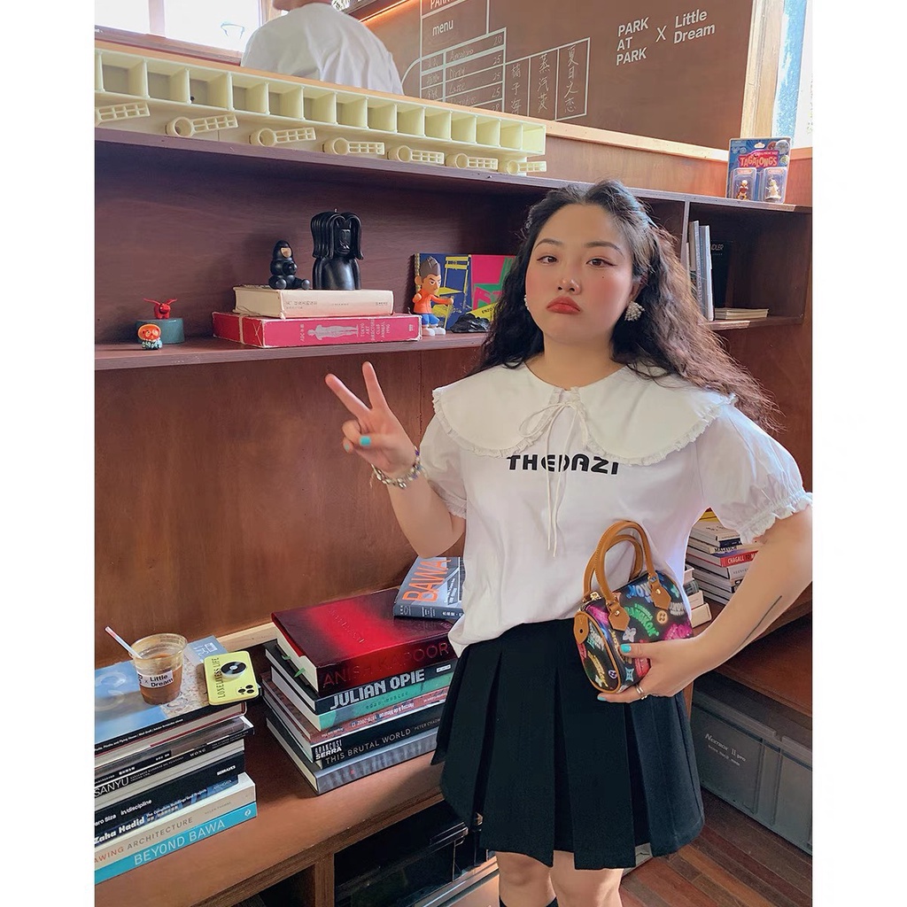 Chân váy Bigsize phồng li (60-90Kg) MS160