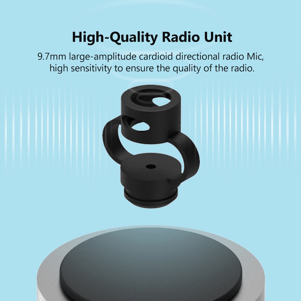 Micro karaoke không dây kèm loa Bluetooth Yuemi YMI Lite YMMKF007 - 8 hiệu ứng âm thanh - Pin lên đến 4 giờ
