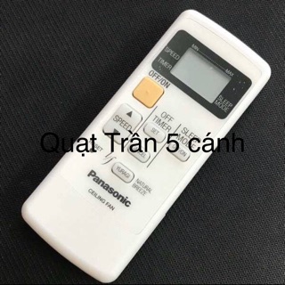 Điều khiển quạt panasonic 5 cánh