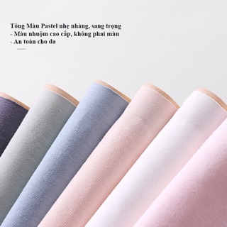 Quần Lót Cotton Không Viền Vải Co Giãn 4 Chiều, Lớp Lót Kháng Khuẩn Cao Cấp