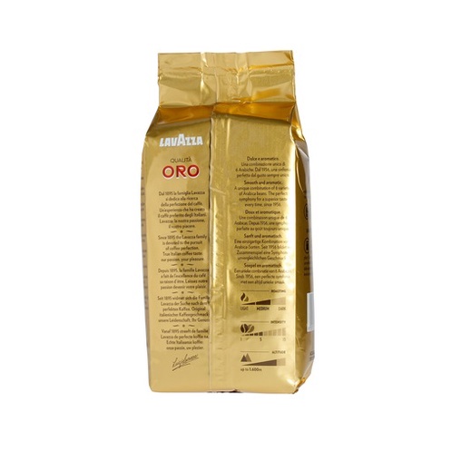 Cà phê hạt đã rang Lavazza Coffee Qualita Oro 500g Made in Italy