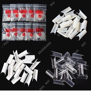 Móng Nối Trúc, móng típ ống tre