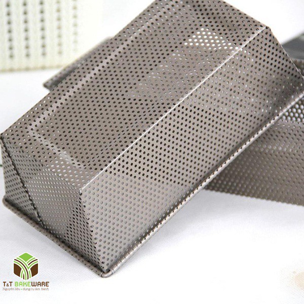 KHUÔN LÀM BÁNH MỲ GỐI ĐỤC LỖ chất liệu thép không gỉ nhiều cỡ