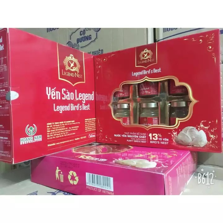 Yến sào Legend 13% hàng xuất khẩu