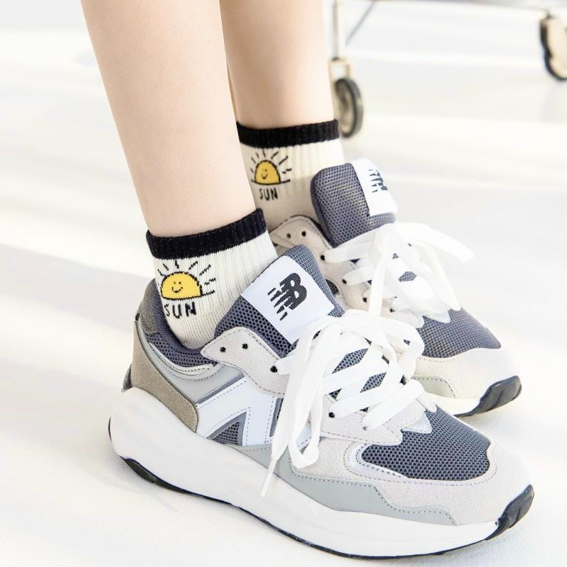 ❤Combo 5 Đôi Tất❤Vớ Chân Nữ Cotton In Hình Kute