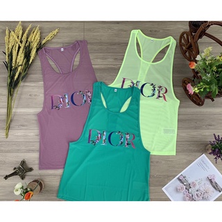 Áo tanktop di.or in hoa cực đẹp