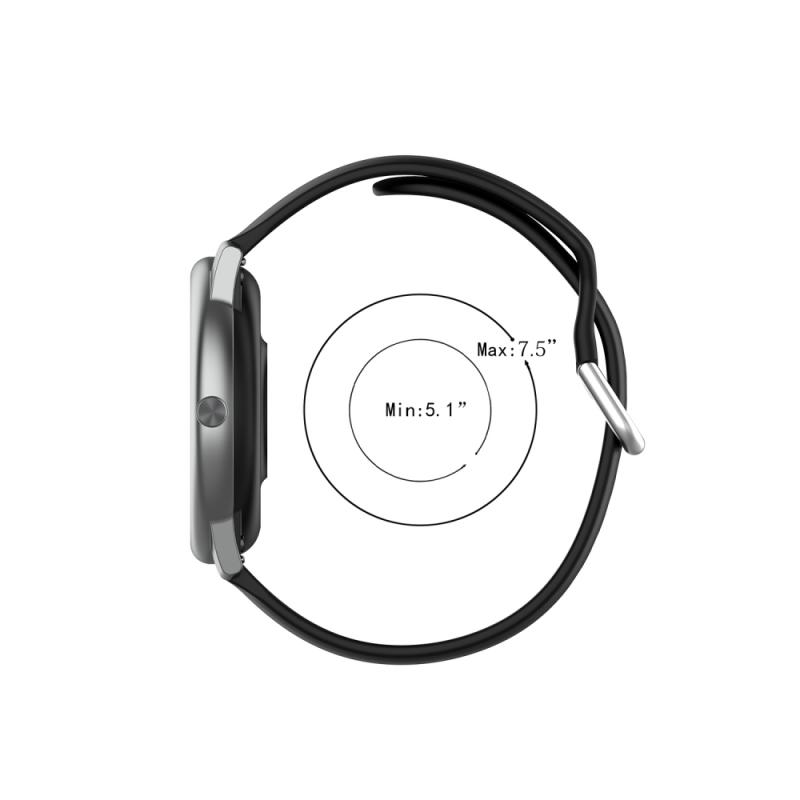 Dây đeo đồng hồ thể thao bằng silicon mềm thoáng khí Ls05 22mm với 14 màu sắc cho XIAOMI HAYLOU