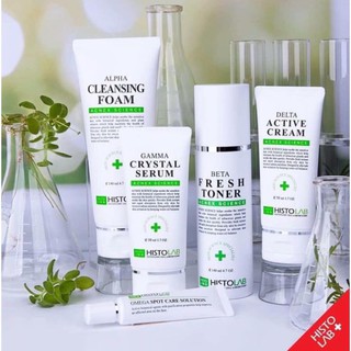 Gel Rửa Mặt Bỏ Mụn Histolab Alpha Cleansing Foam Giúp Làm Sạch Da , Điều Tiết Bã Nhờn Hiệu Quả 200ml
