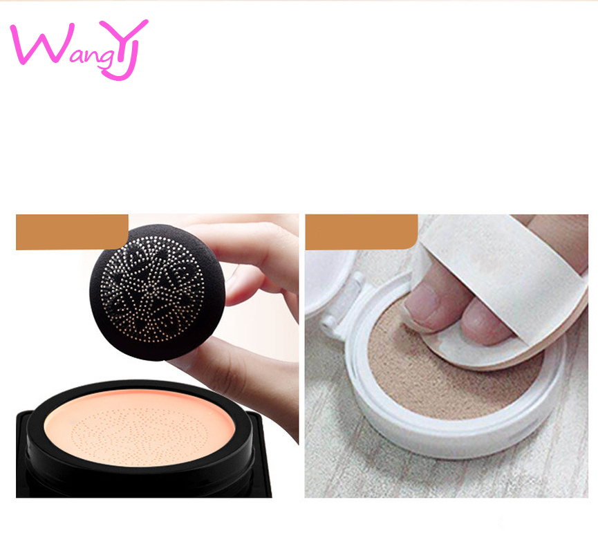 [Hàng mới về] Kem Nền Che Khuyết Điểm Bb Cream Màu Ngà Tự Nhiên Kèm Cọ Đầu Nấm