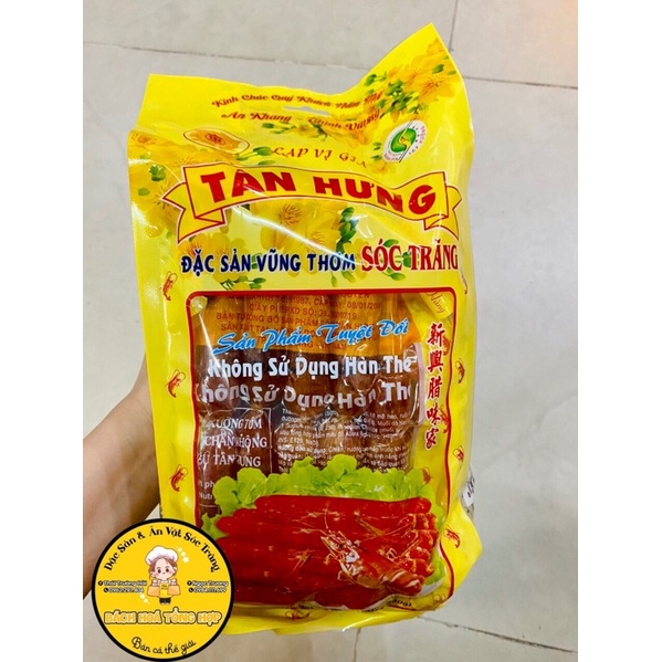 Lạp Xưởng TÔM TÂN HƯNG( 1 kg/Túi )