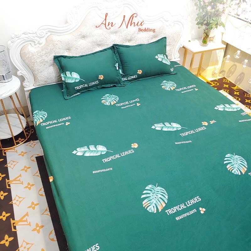 Ga trải giường cotton poly 1m6,1m8,drap giường hàn quốc,được chọn mẫu