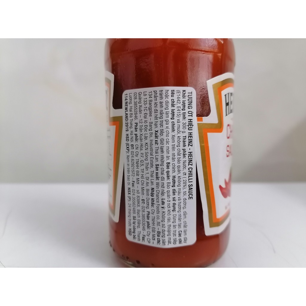 [300g – Cay nhẹ] Tương ớt [Thailand] HEINZ Chilli Sauce (bph-hk)