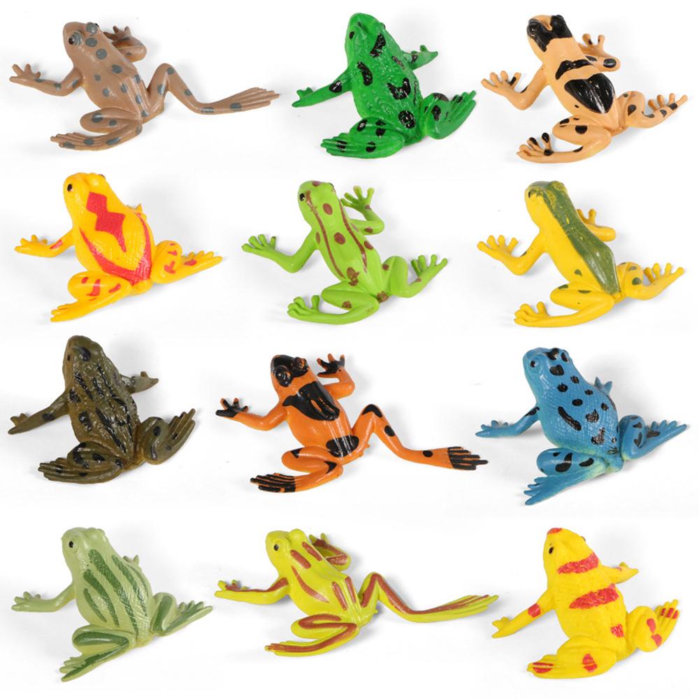 Set 12 Tượng Ếch Đồ Chơi Đáng Yêu