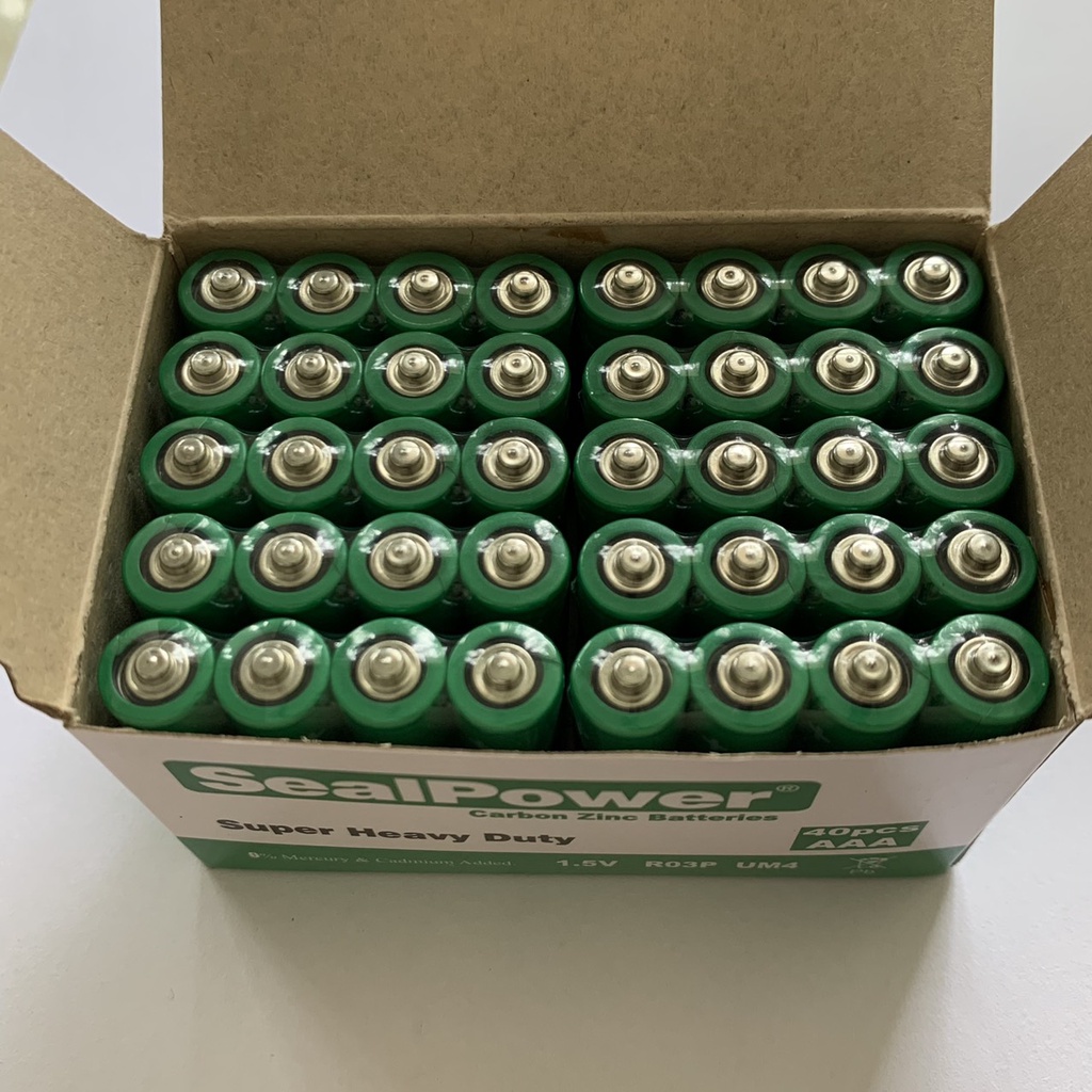 Pin điều khiển AAA 1,5V SealPower hàng Nhập khẩu GÍA RẺ hộp 40 viên